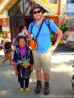 Paní z kmene Černý Hmong Tao Vietnam