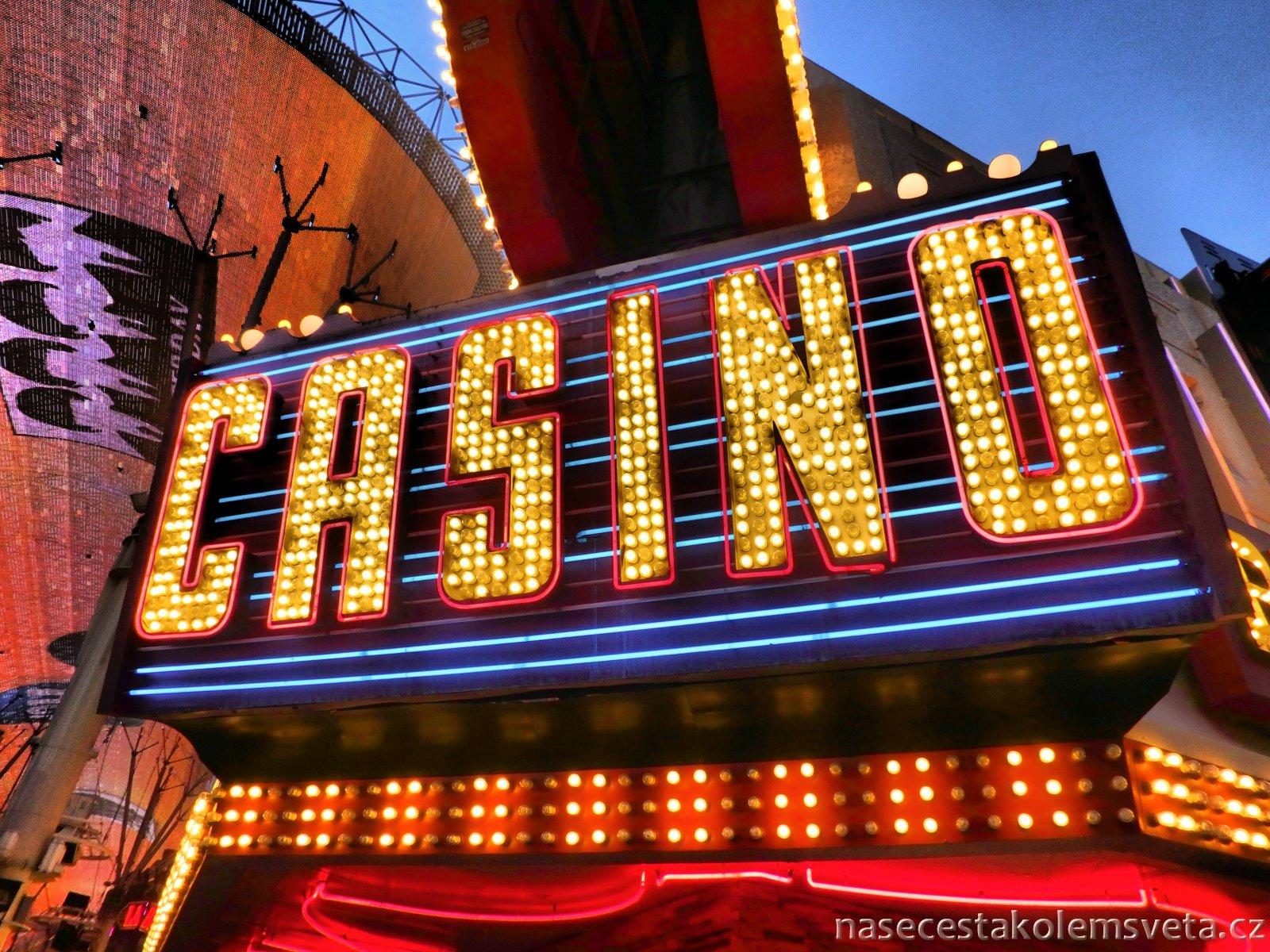 Casino nápis