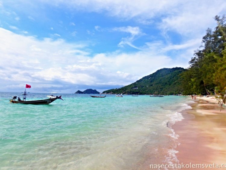 Ko Tao pláž Thajsko