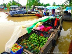 plovoucí trh Phong Dien