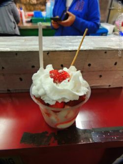 Strawberry plantation