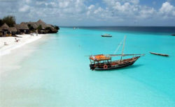 Zanzibar pláž