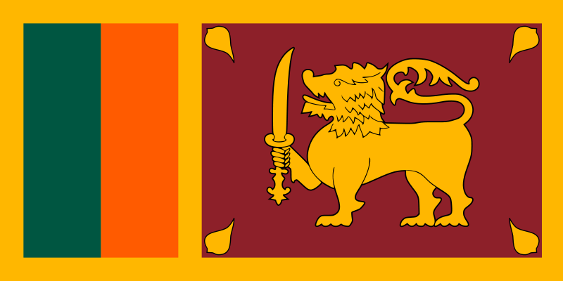 vlajka Srí Lanky